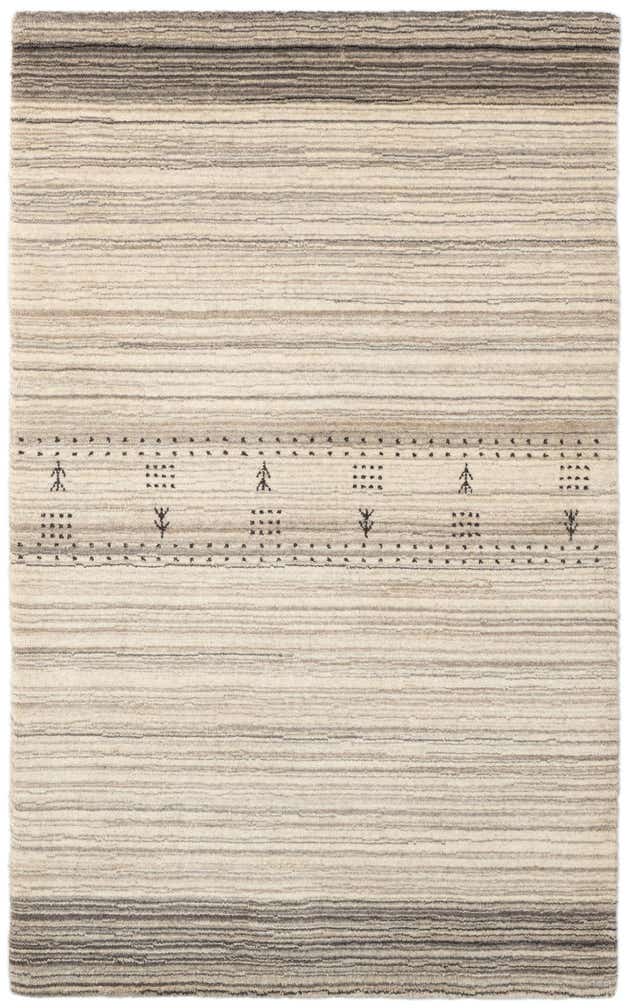 2' 5 x 4' Hand Knotted Tibet Wool Rug