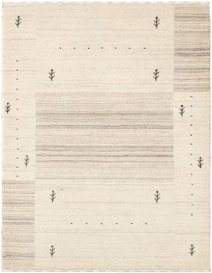 Detail image of 2' 5 x 4' 8 Hand Knotted Tibet Wool Rug
