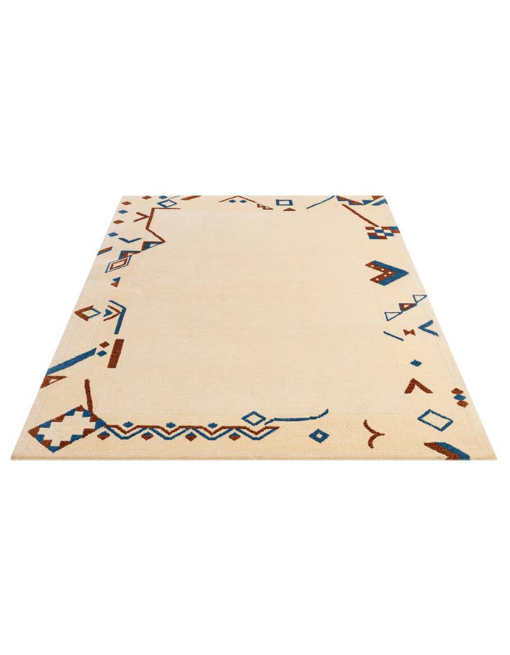 Detail image of 6' x 8'  Hand Knotted Tibet Wool Rug