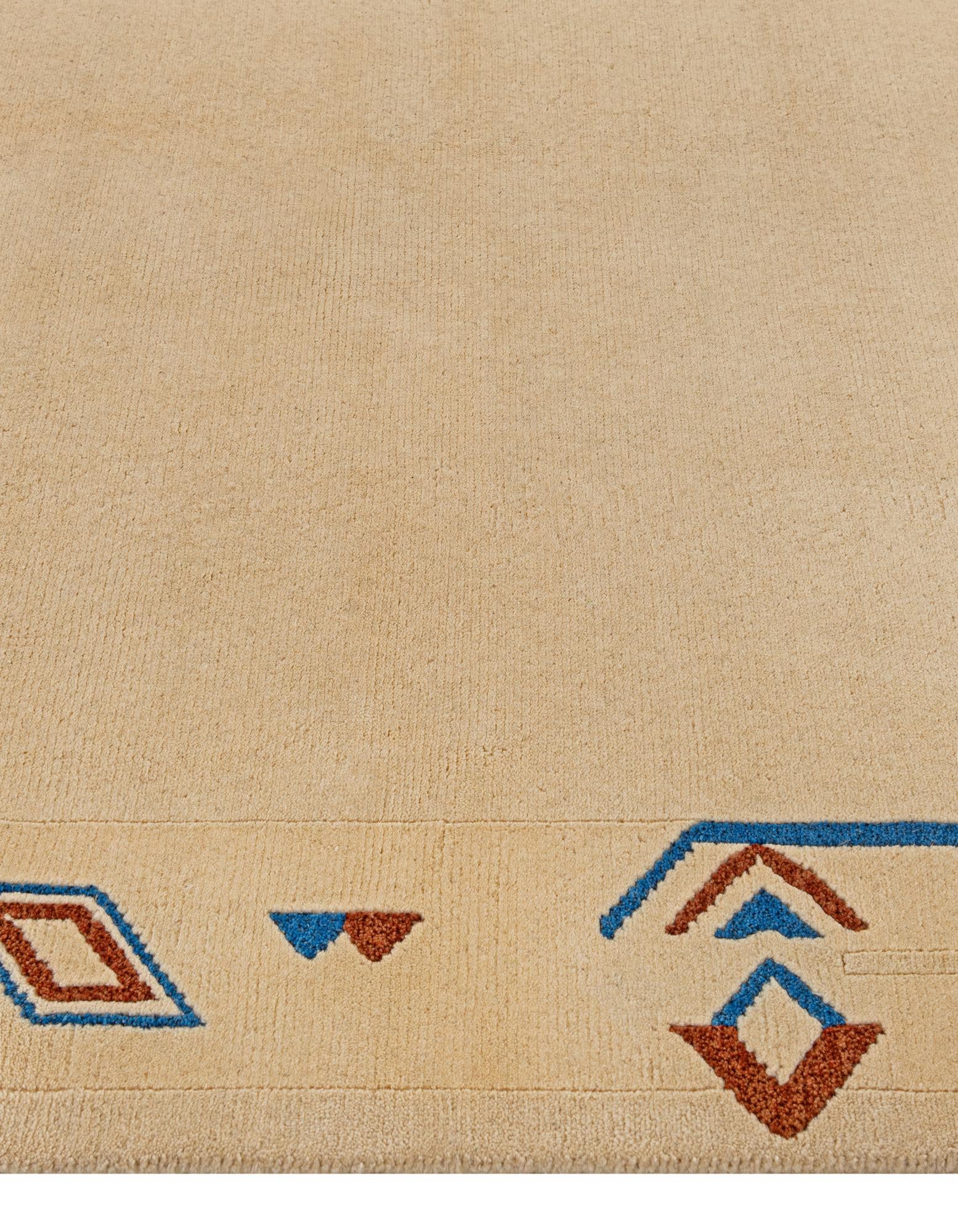 6' x 8' Hand Knotted Tibet Wool Rug