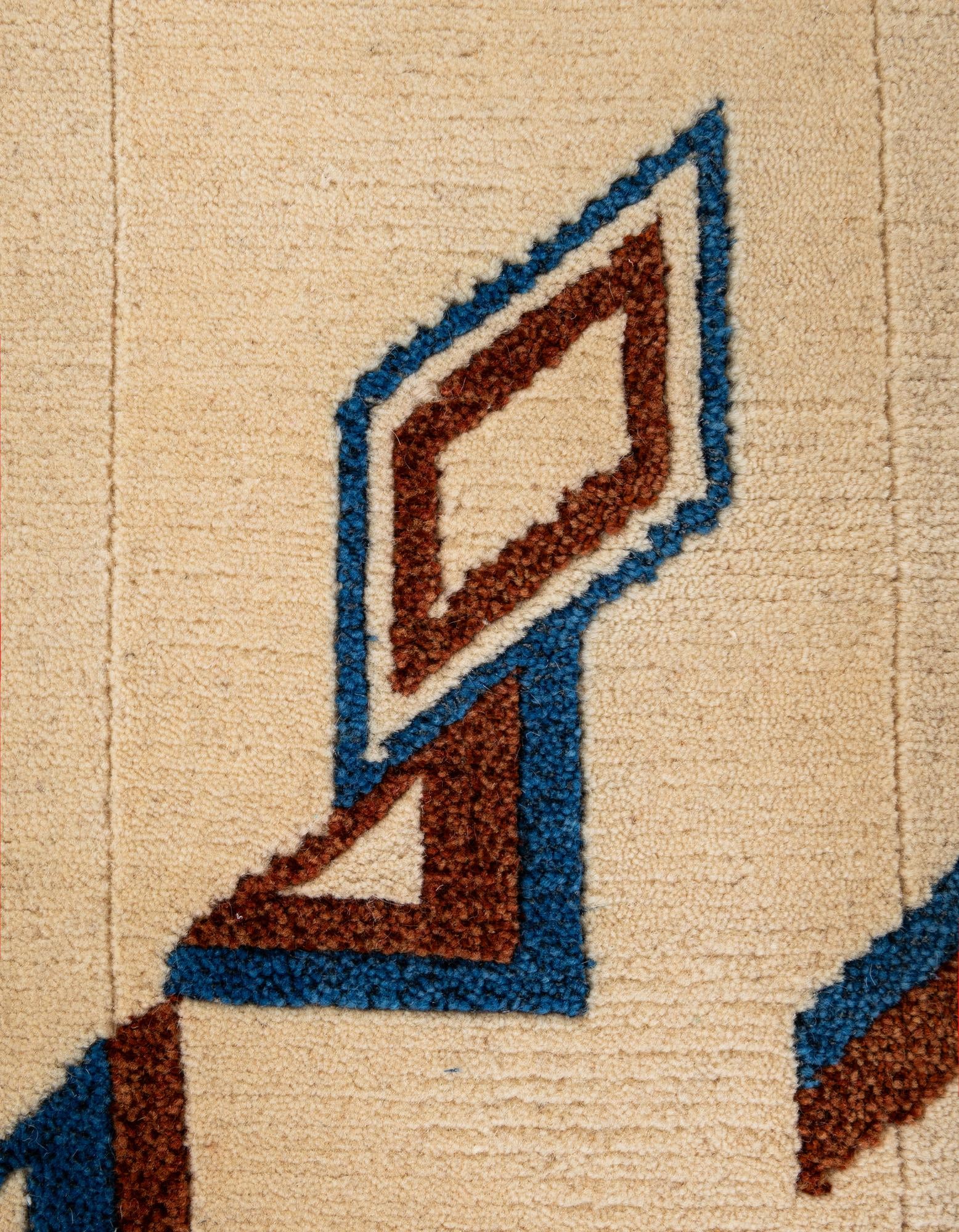 6' x 8' Hand Knotted Tibet Wool Rug