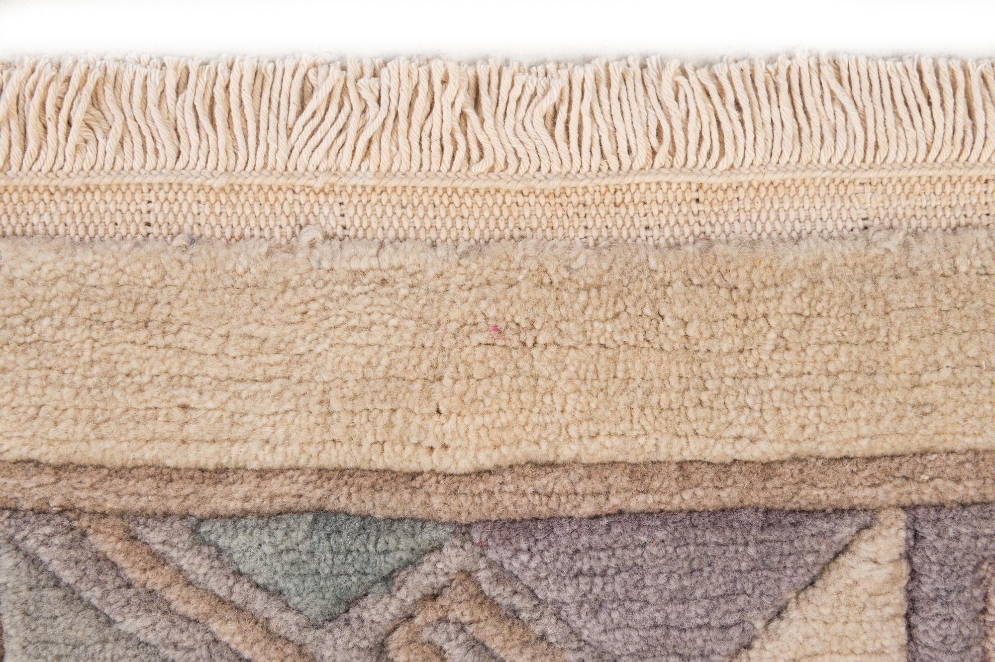 8' 5 x 11' 7 Hand Knotted Tibet Wool Rug