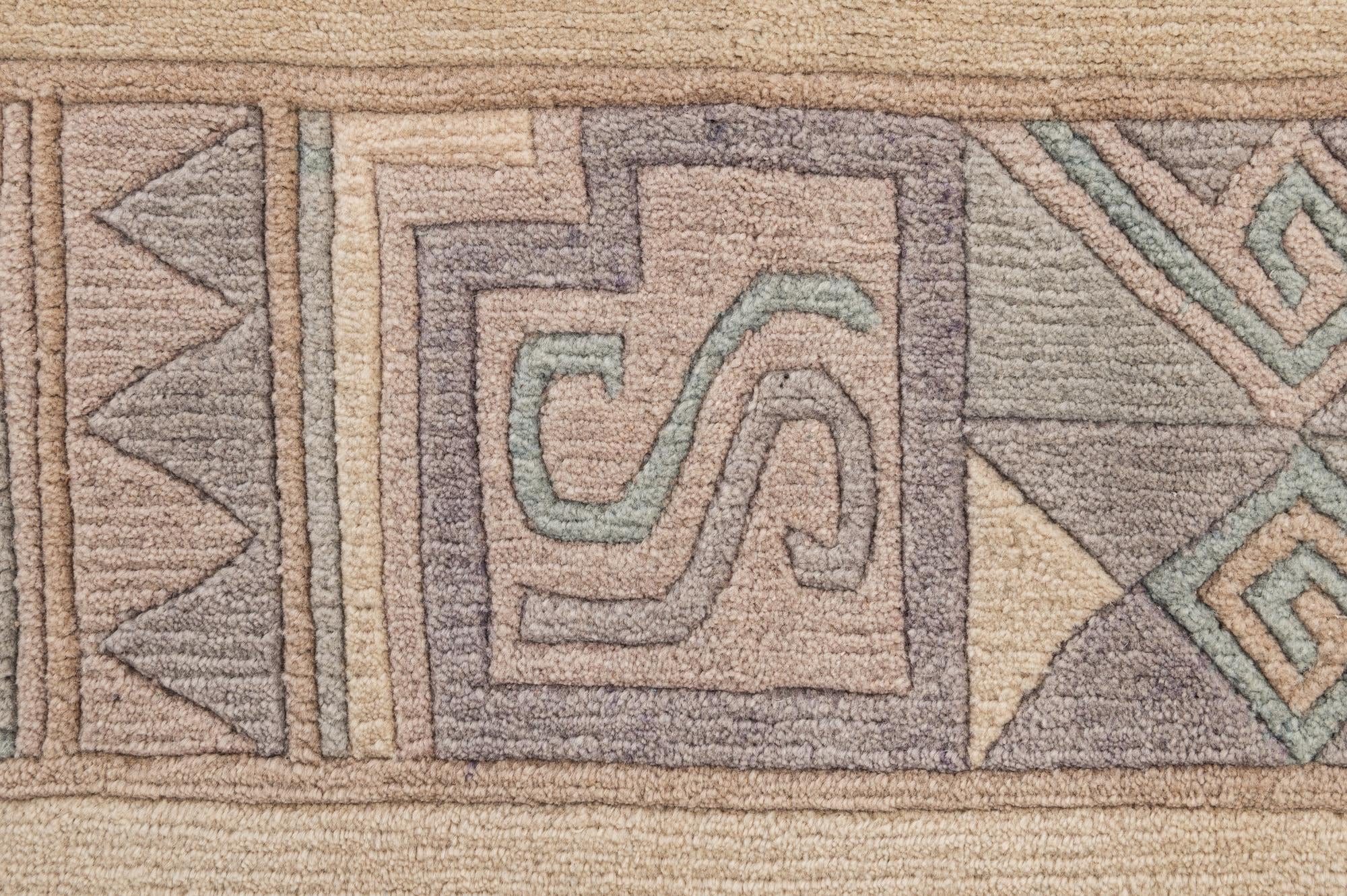 8' 5 x 11' 7 Hand Knotted Tibet Wool Rug