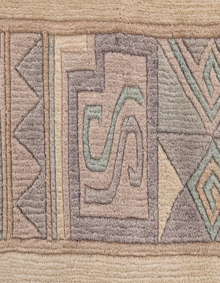 Detail image of 8' 5 x 11' 7  Hand Knotted Tibet Wool Rug