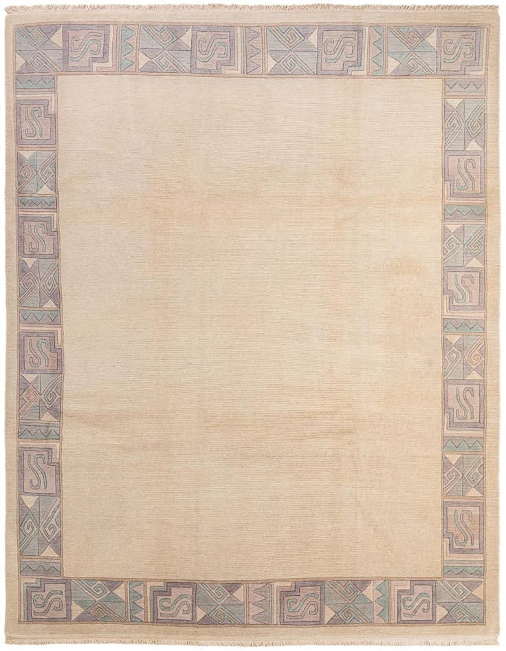 Detail image of 8' 5 x 11' 7 Hand Knotted Tibet Wool Rug
