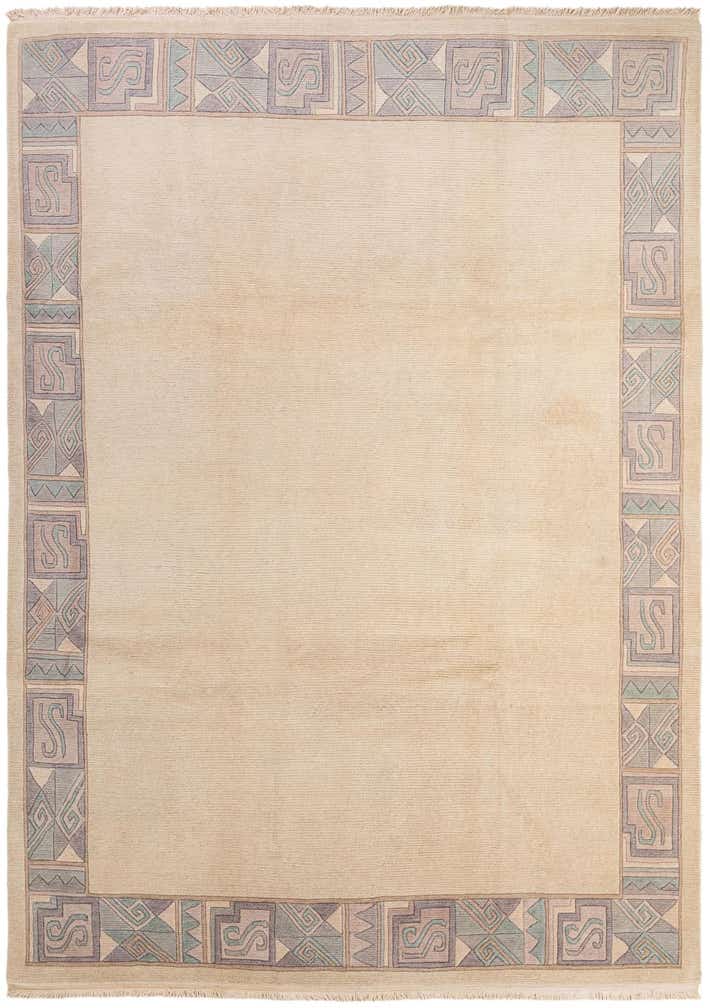 8' 5 x 11' 7 Hand Knotted Tibet Wool Rug