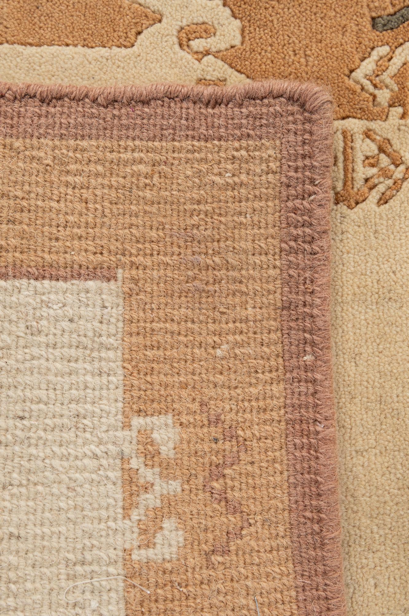 2' 2 x 3' 4 Hand Knotted Tibet Wool Rug