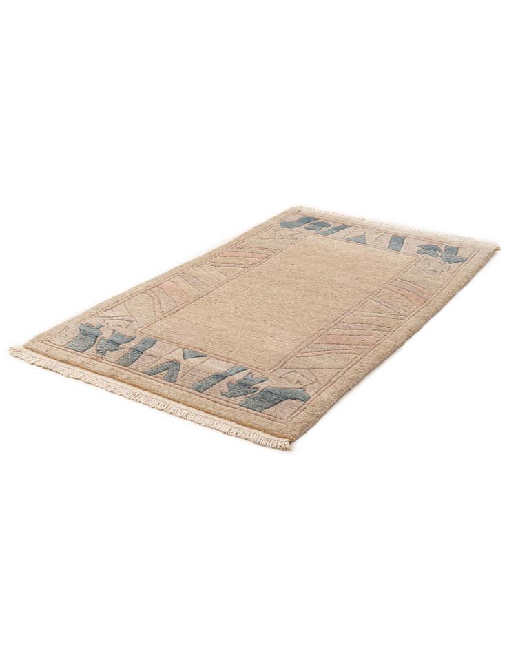 Detail image of 2' 6 x 4' 7 Hand Knotted Tibet Wool Rug