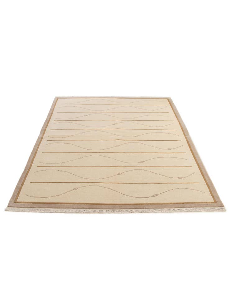 Detail image of 5' 8 x 7' 11 Hand Knotted Tibet Rug