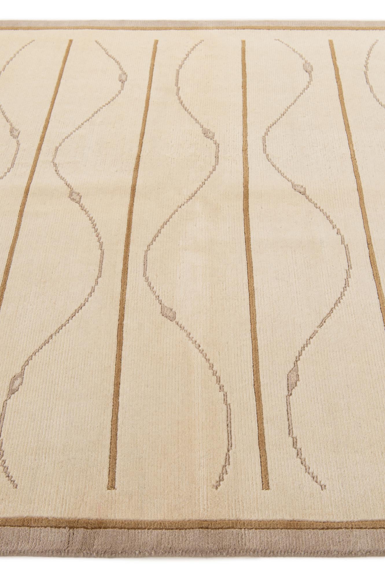 5' 8 x 7' 11 Hand Knotted Tibet Rug
