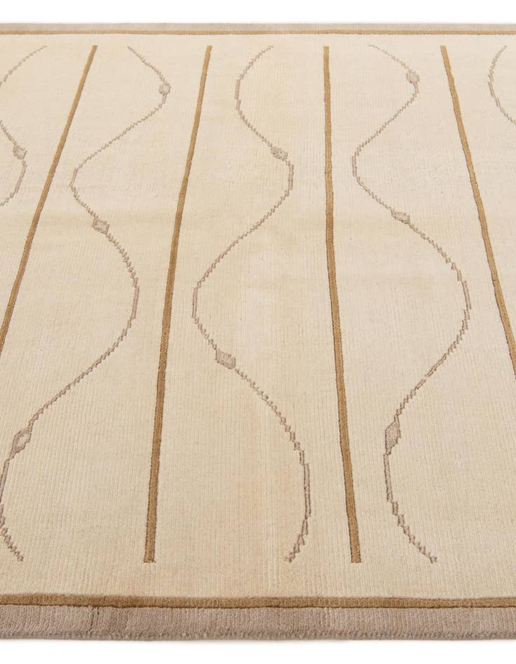 Detail image of 5' 8 x 7' 11  Hand Knotted Tibet Rug