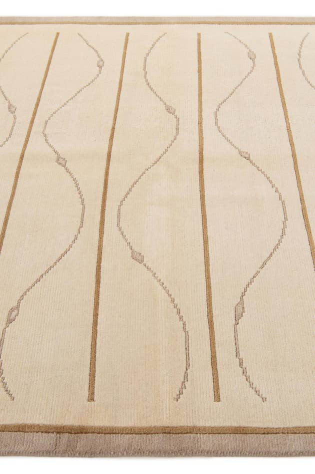 Detail image of 5' 8 x 7' 11 Hand Knotted Tibet Rug