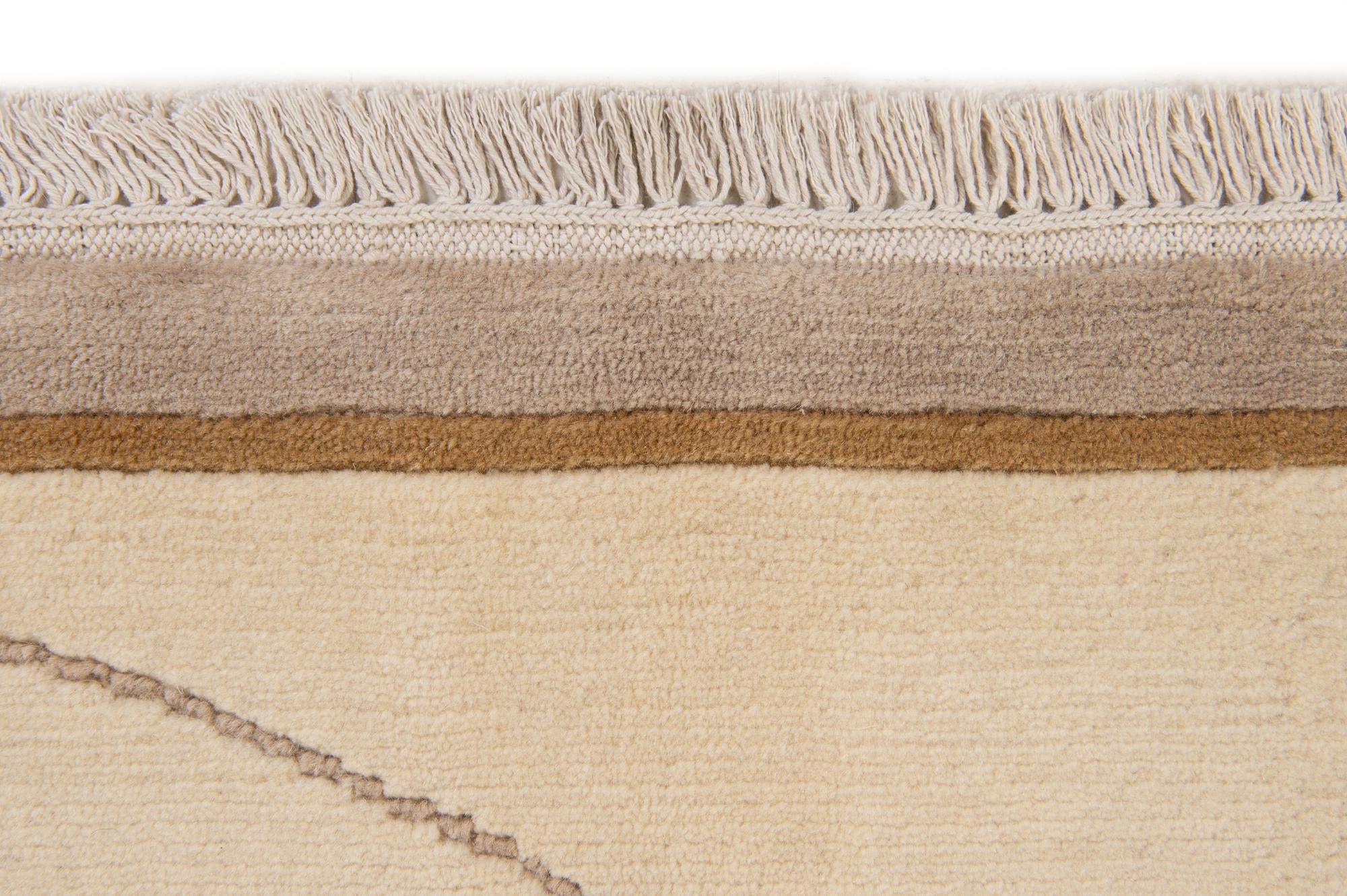 5' 8 x 7' 11 Hand Knotted Tibet Rug