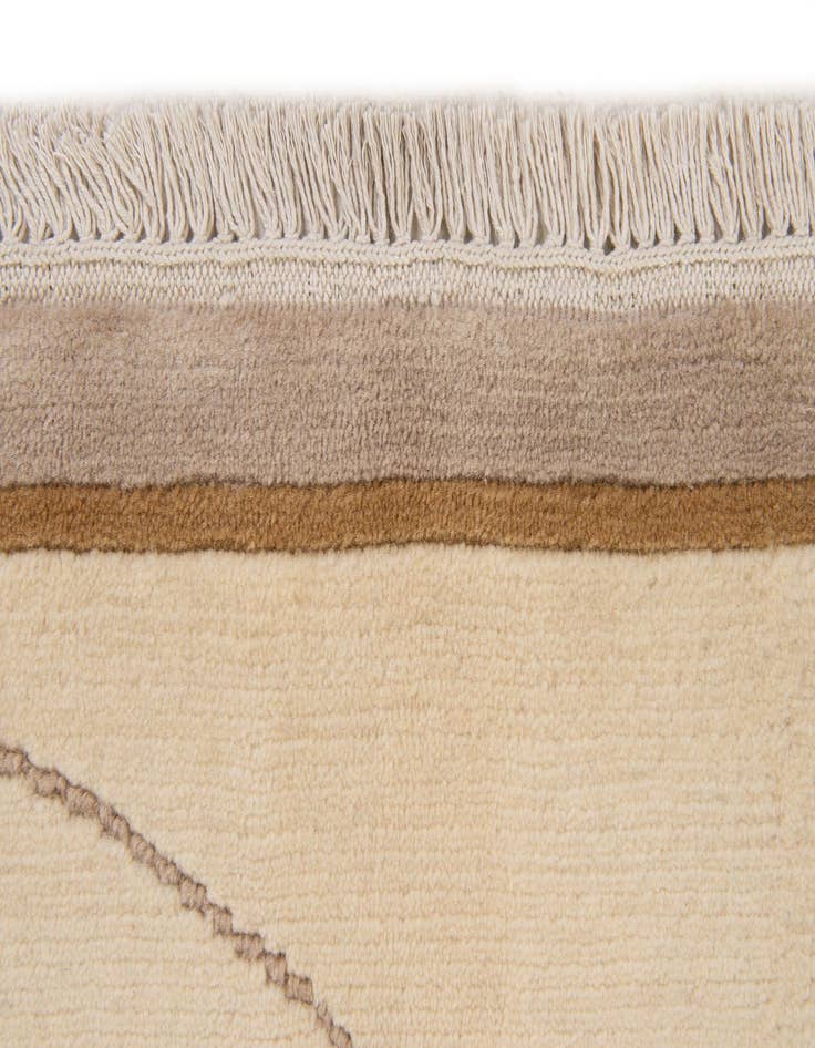 Detail image of 5' 8 x 7' 11  Hand Knotted Tibet Rug