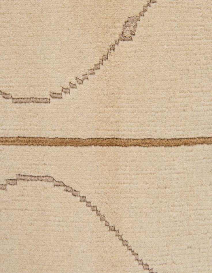 Detail image of 5' 8 x 7' 11  Hand Knotted Tibet Rug