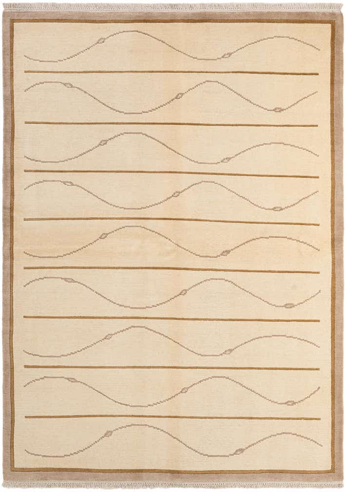 5' 8 x 7' 11 Hand Knotted Tibet Rug