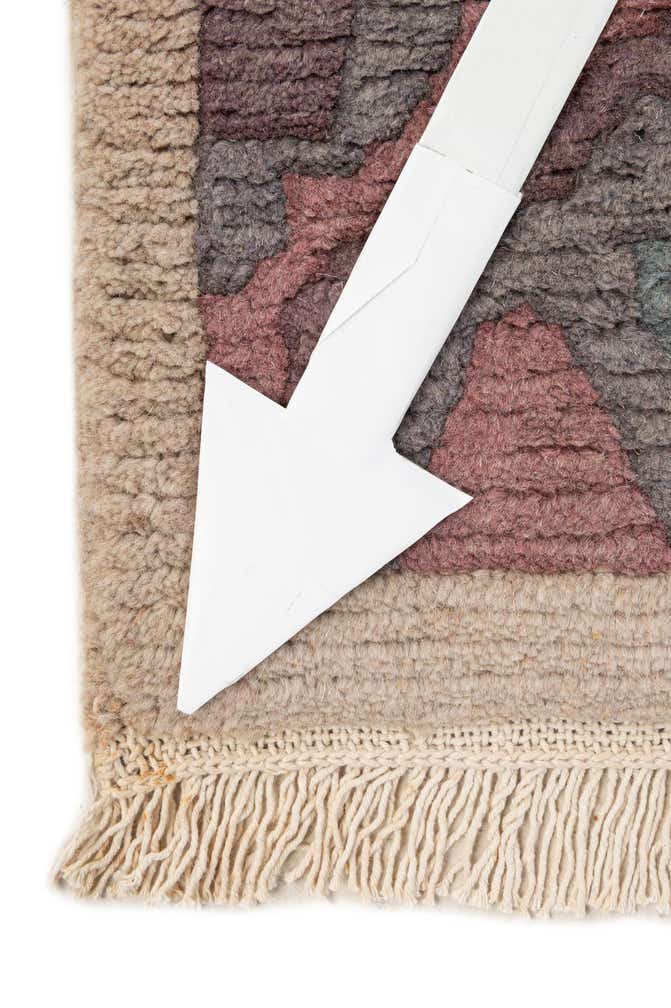 4' 2 x 5' 7 Hand Knotted Tibet Wool Rug