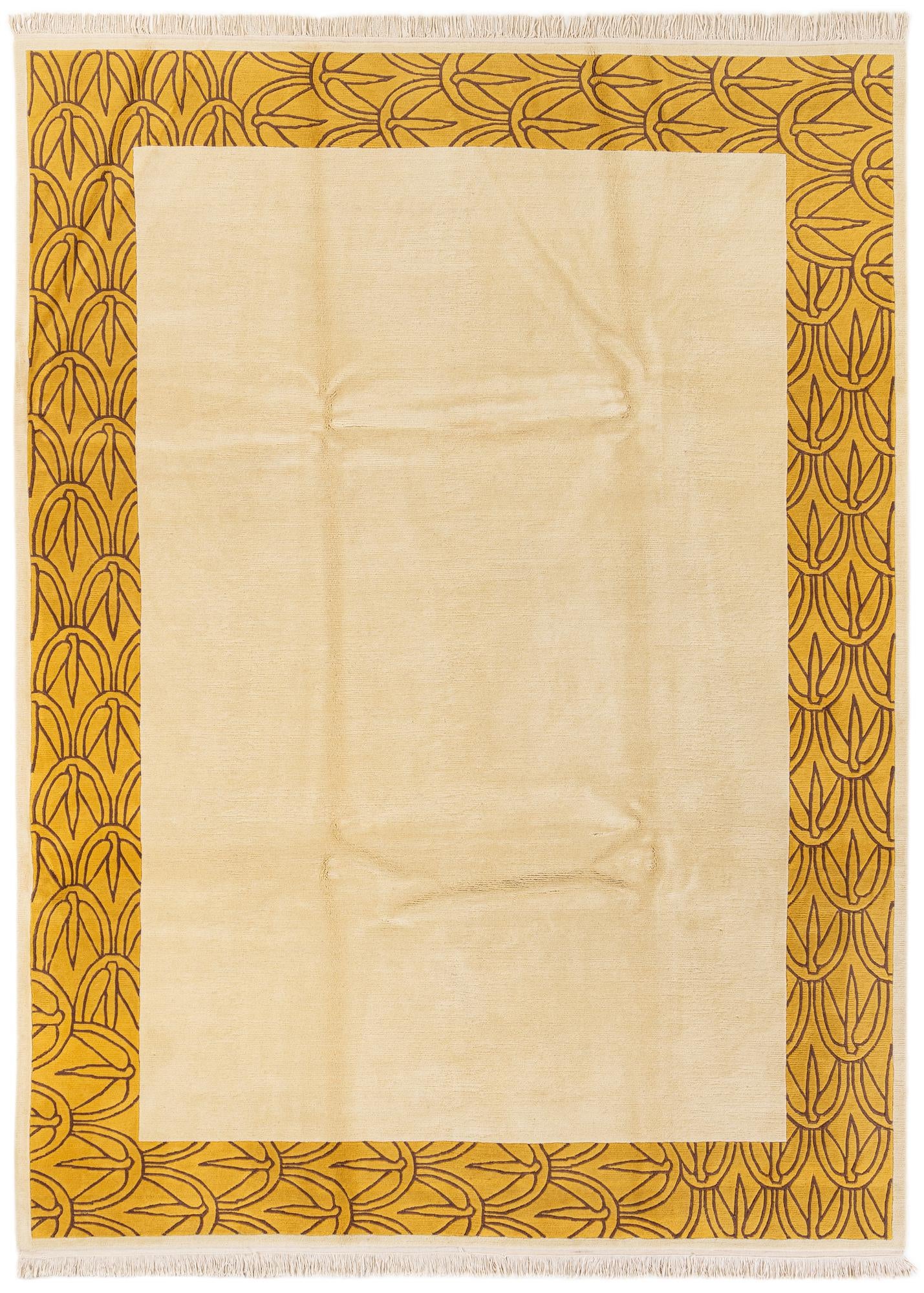 8' 3 x 11' 4 Hand Knotted Tibet Wool Rug