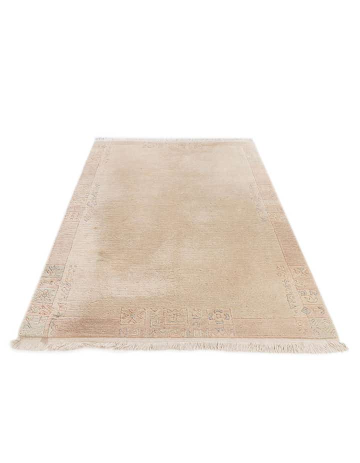 4' x 5' 9 Hand Knotted Tibet Wool Rug