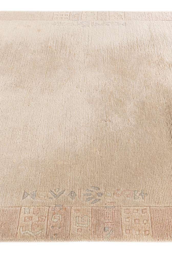 4' x 5' 9 Hand Knotted Tibet Wool Rug