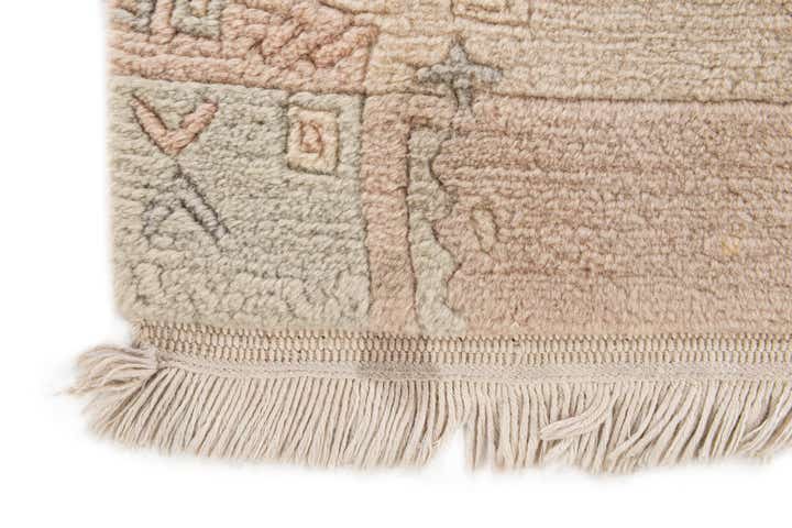 4' x 5' 9 Hand Knotted Tibet Wool Rug