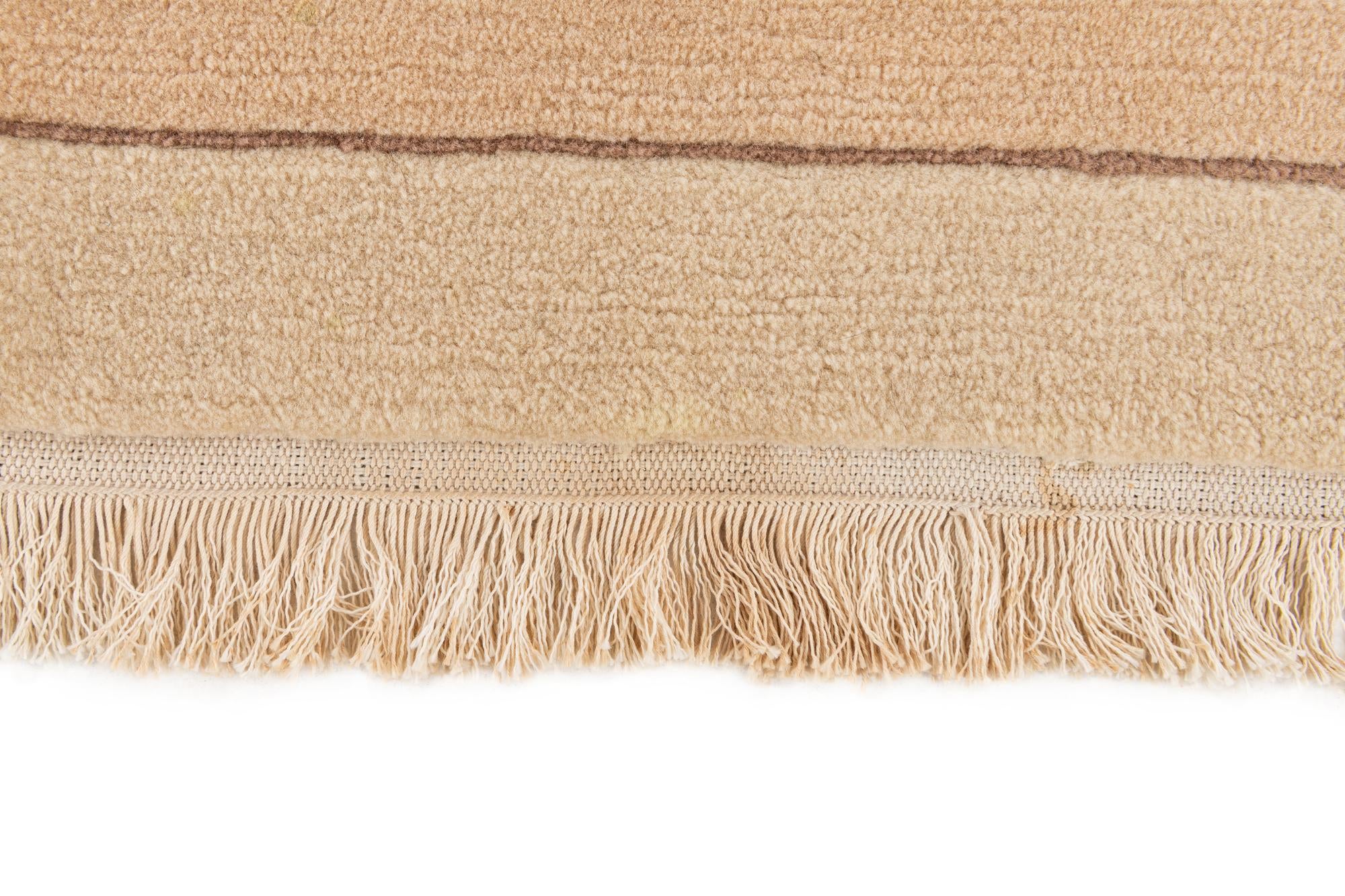 8' 6 x 11' 4 Hand Knotted Tibet Wool Rug