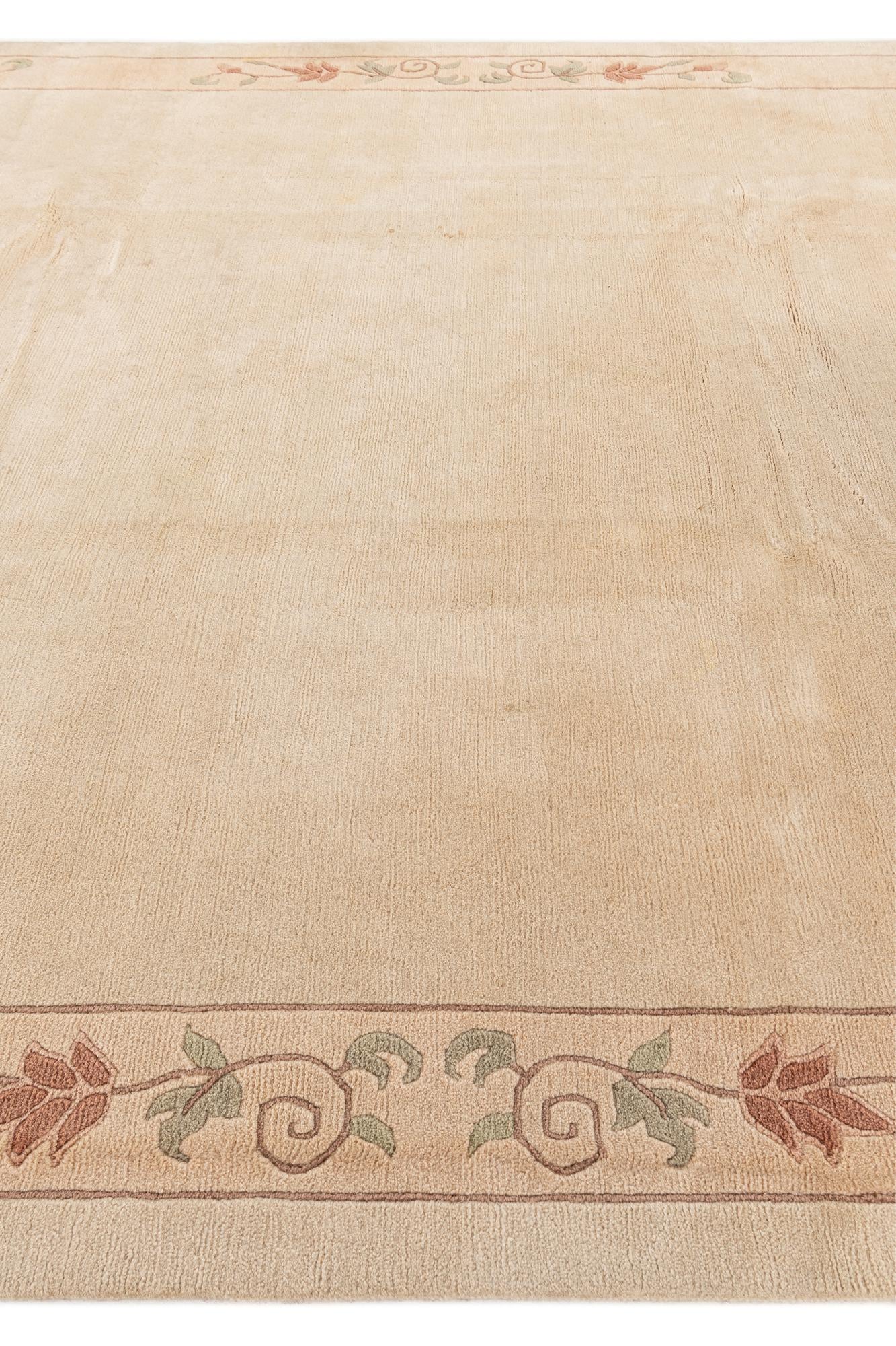 8' 6 x 11' 4 Hand Knotted Tibet Wool Rug