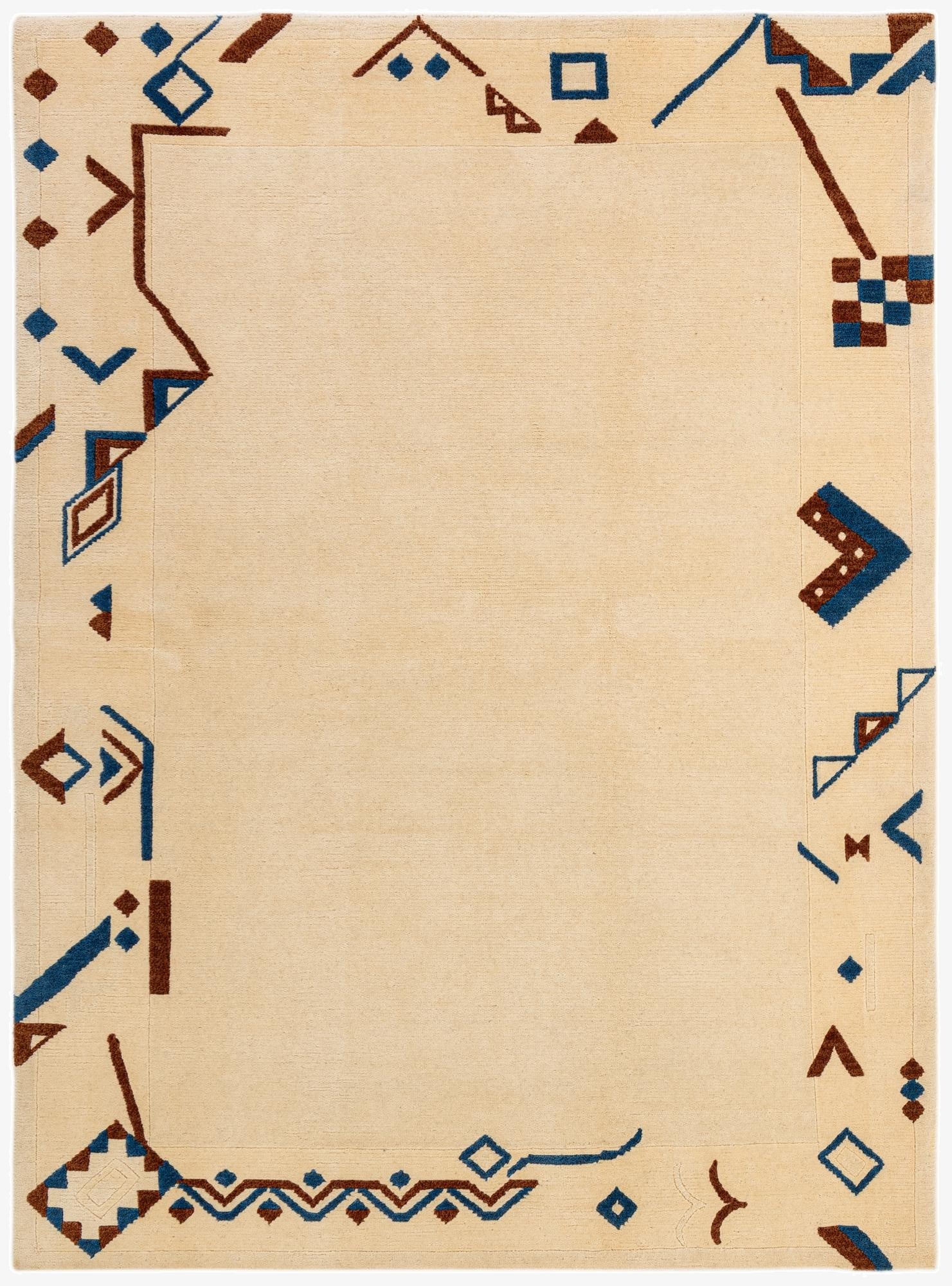 6' x 8'  Hand Knotted Tibet Wool Rug