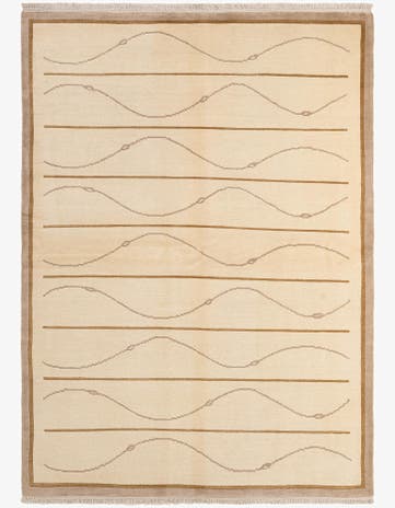 5' 8 x 7' 11 Hand Knotted Tibet Rug