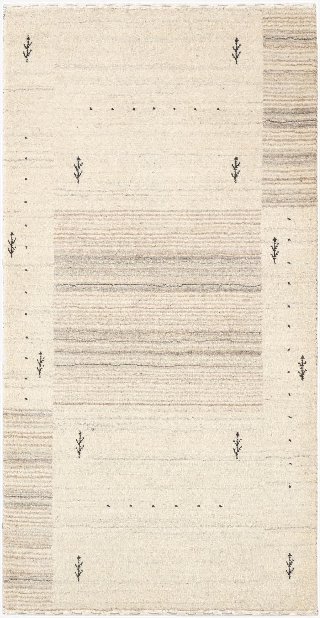 2' 5 x 4' 8  Hand Knotted Tibet Wool Rug