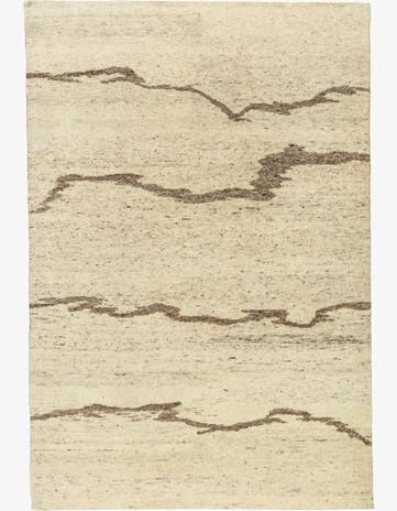 4' 1 x 6' Hand Knotted Tibet Wool Rug