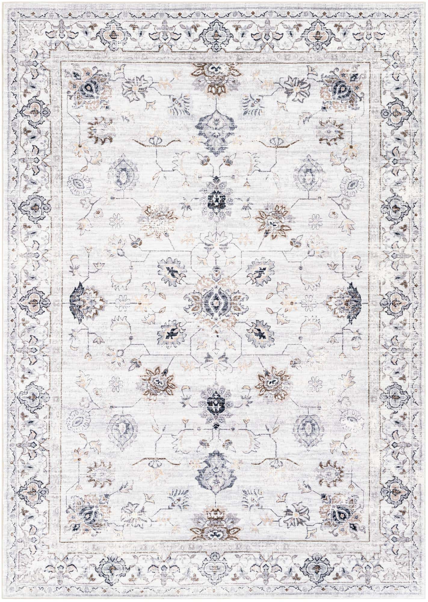5' x 7' Washable Timeless Rug