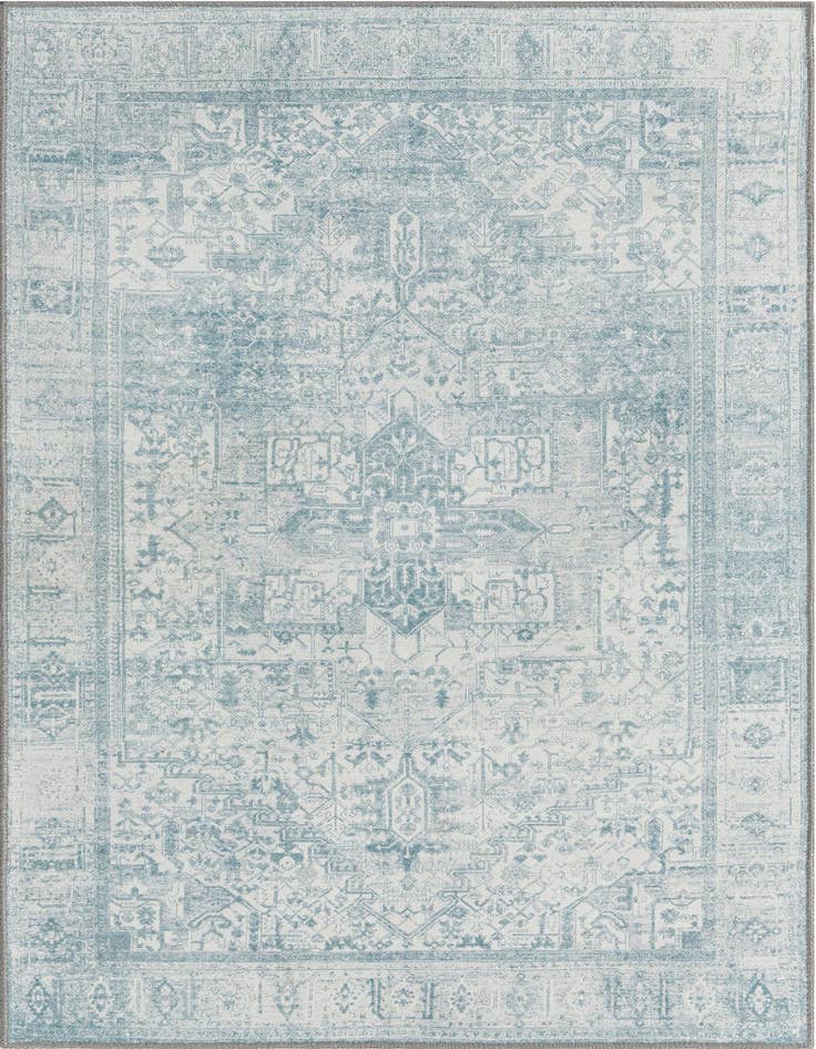 Detail image of 3' 6 x 5' 6 Washable Timeless Rug