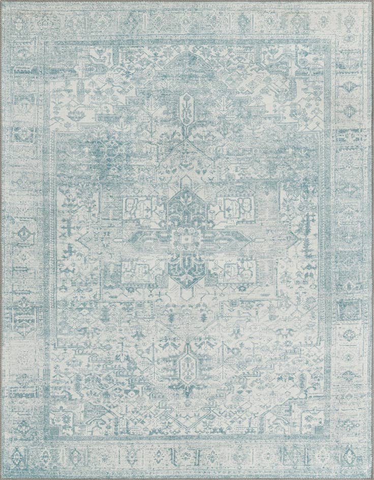 Detail image of 5' x 8' Washable Timeless Rug
