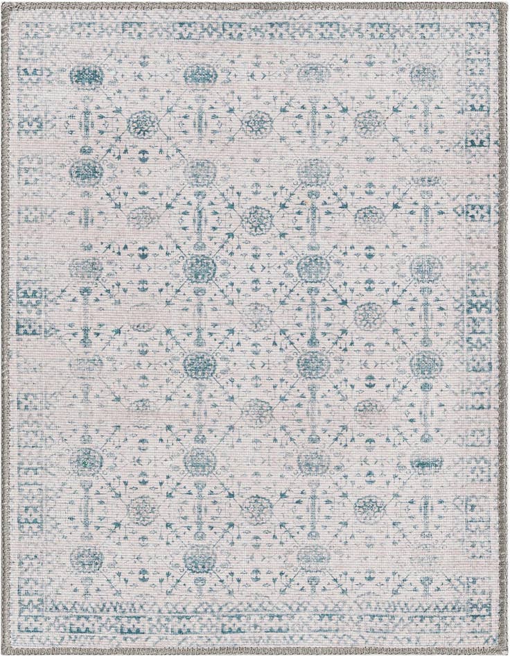 Detail image of 2' x 3' Washable Timeless Rug
