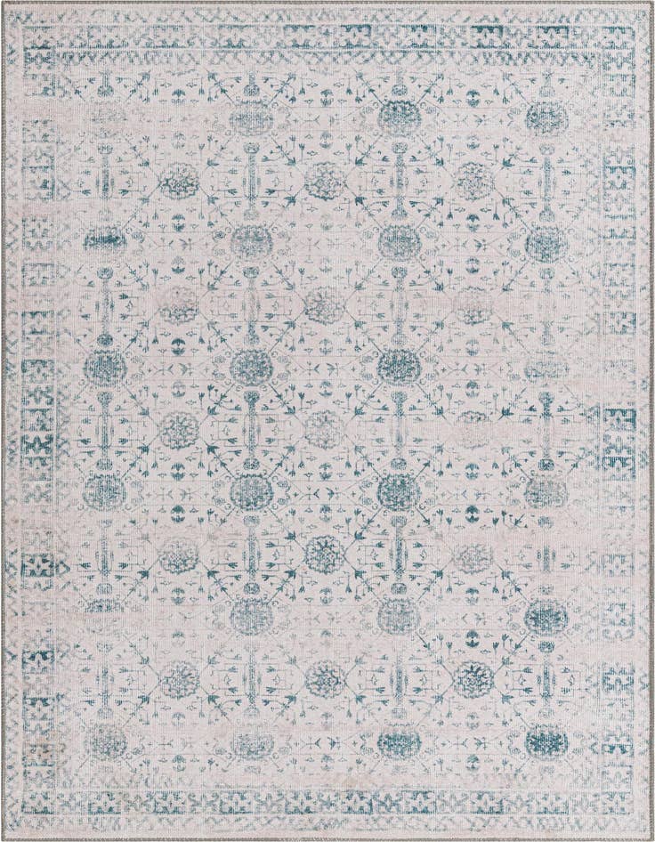 Detail image of 5' x 8' Washable Timeless Rug