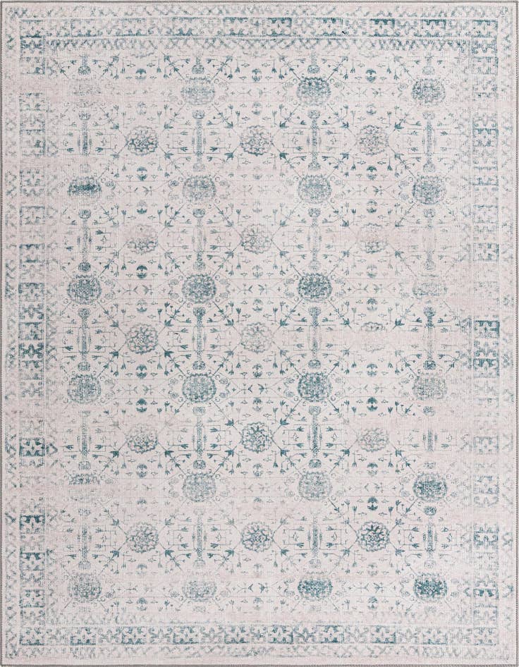 Detail image of 7' 6 x 10' 6 Washable Timeless Rug