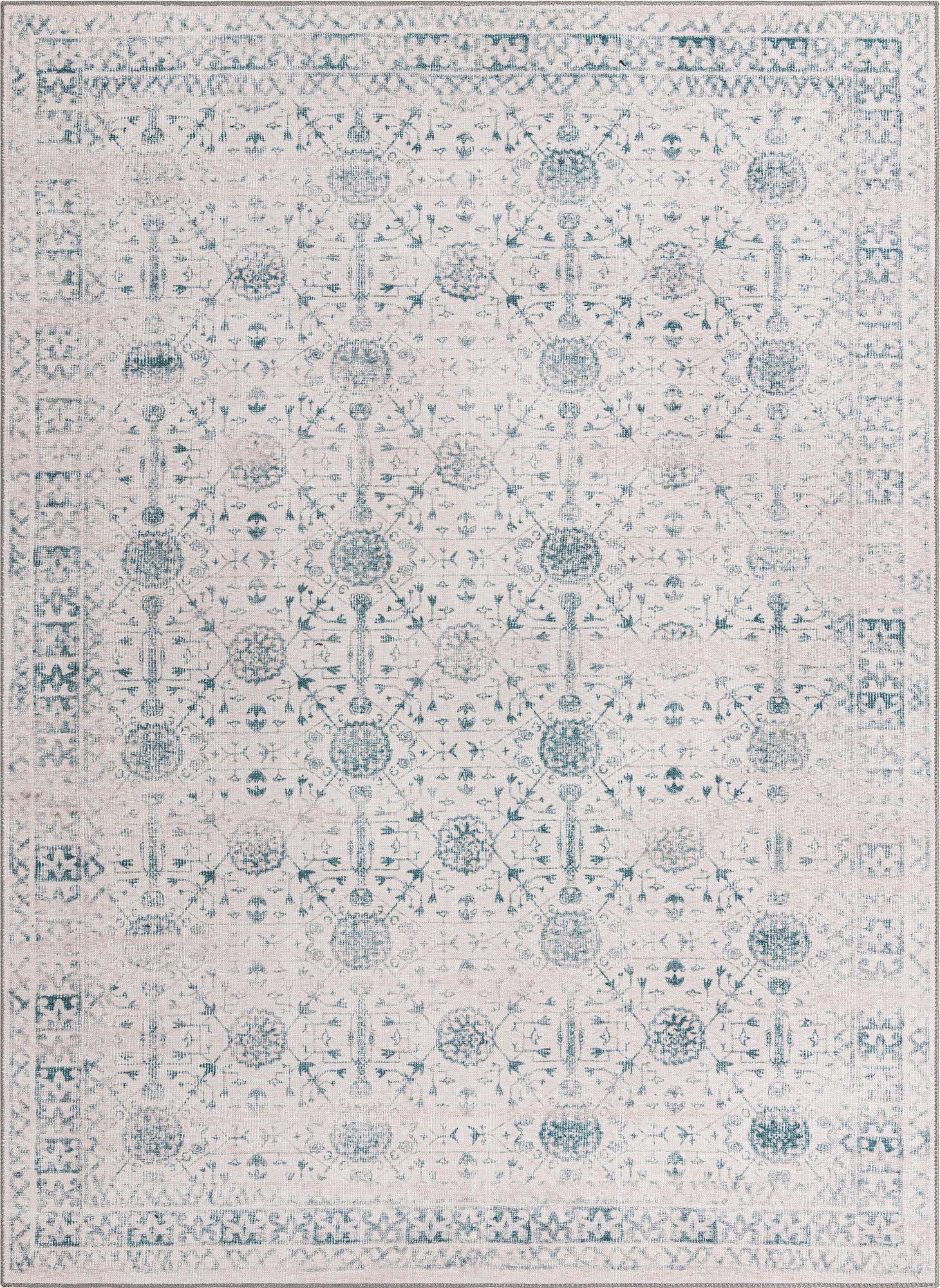 7' 6 x 10' 6 Washable Timeless Rug