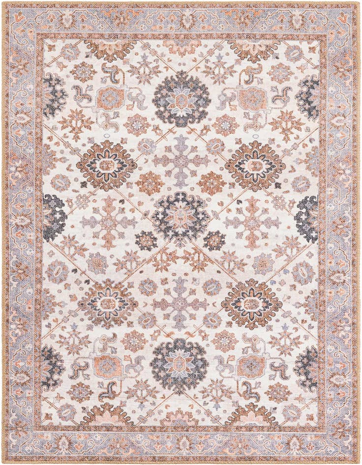 Detail image of 3' 6 x 5' 6 Washable Timeless Rug