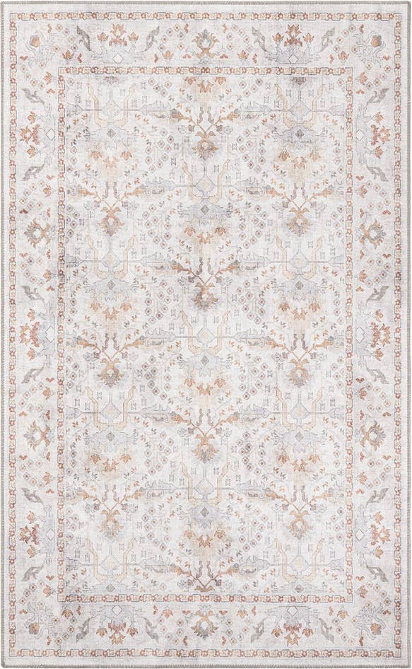 Detail image of 5' 1 x 8' Washable Timeless Rug