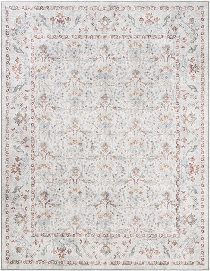 Detail image of 7' 10 x 10' Washable Timeless Rug