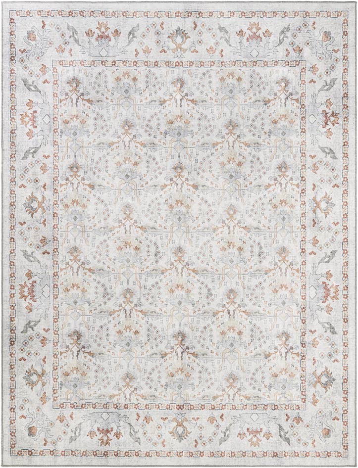 Detail image of 7' 10 x 10' Washable Timeless Rug
