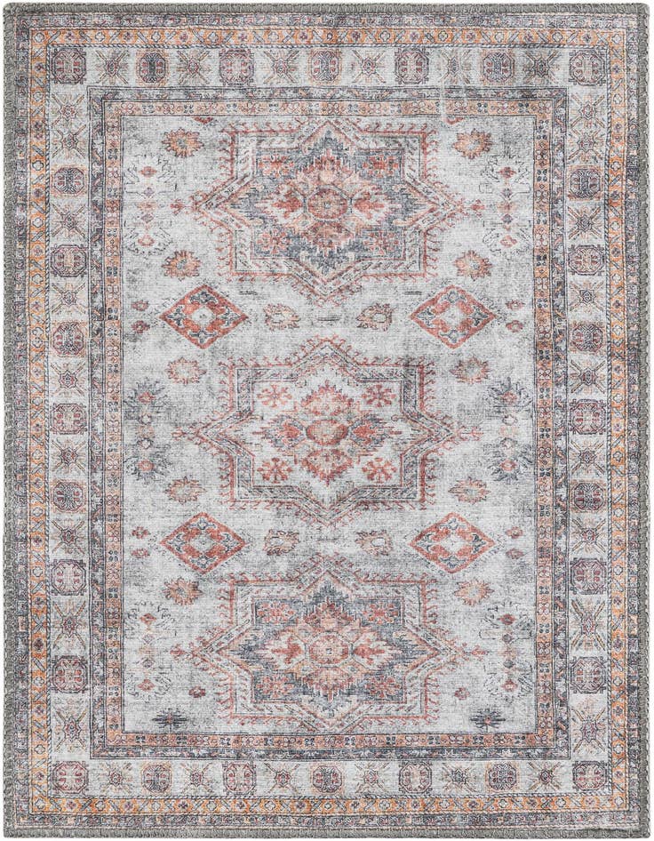 Detail image of 2' x 3' 1 Washable Timeless Rug