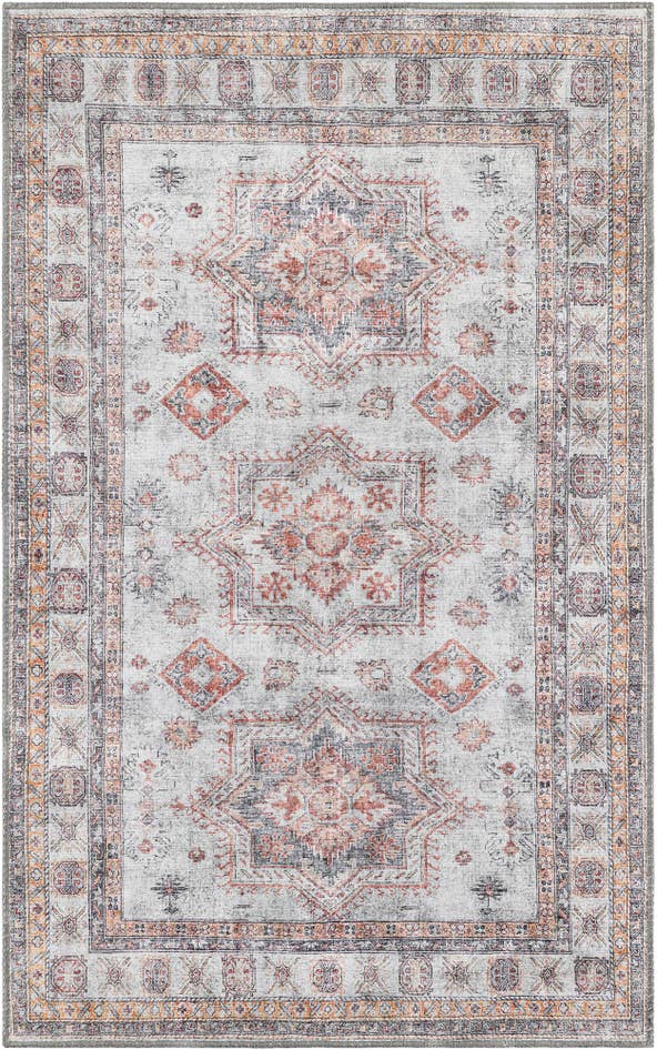 Detail image of 3' 6 x 5' 6 Washable Timeless Rug