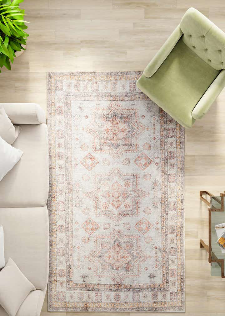 3' 6 x 5' 6 Washable Timeless Rug