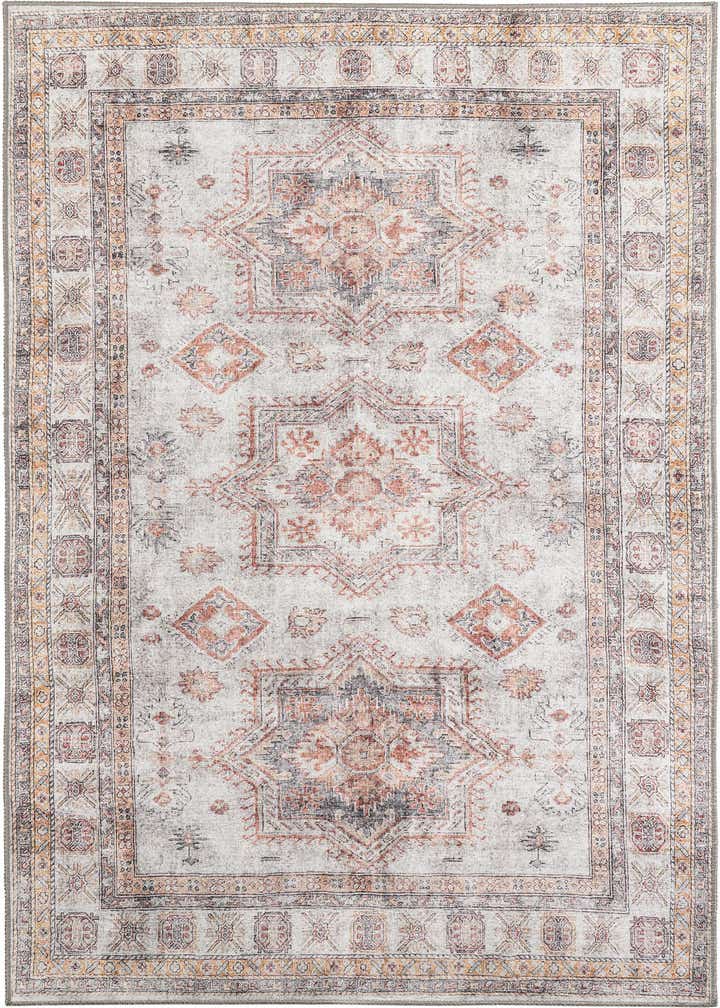 5' 1 x 8' Washable Timeless Rug
