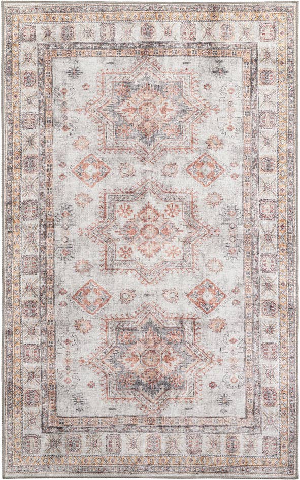 Detail image of 5' 1 x 8' Washable Timeless Rug