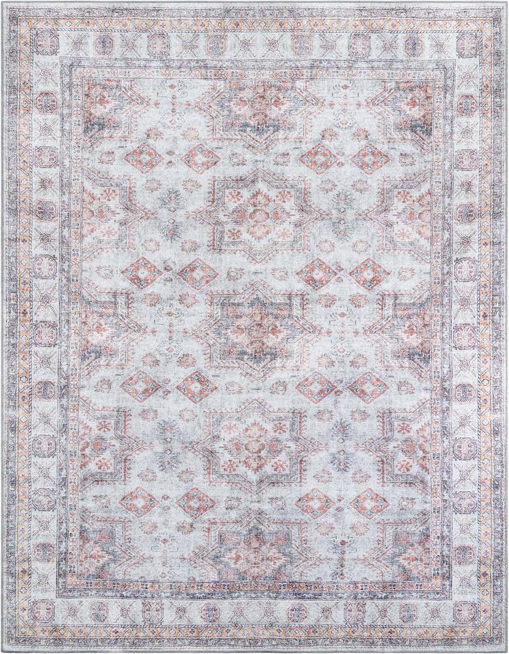 Detail image of 8' 4 x 12' Washable Timeless Rug