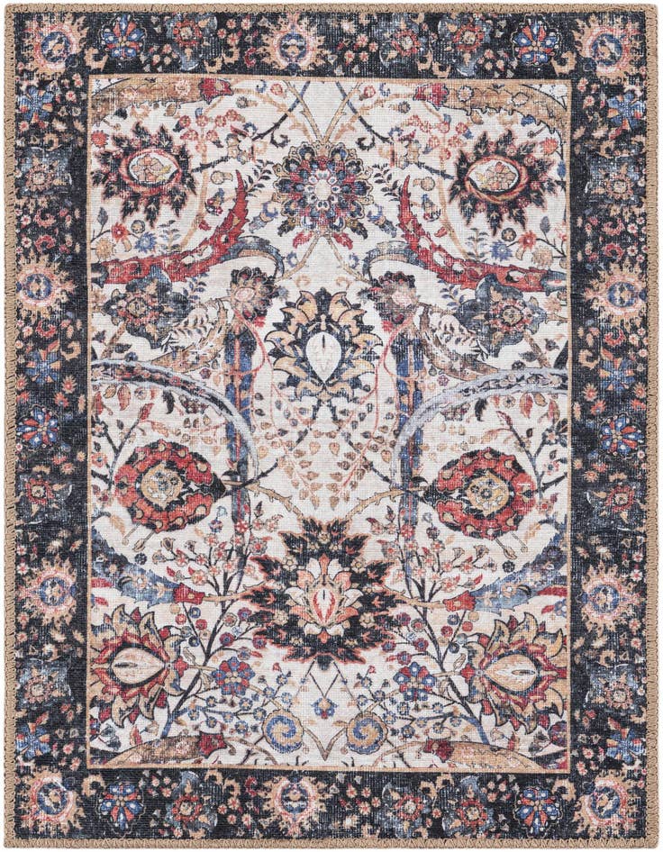 Detail image of 2' x 3' 1 Washable Timeless Rug