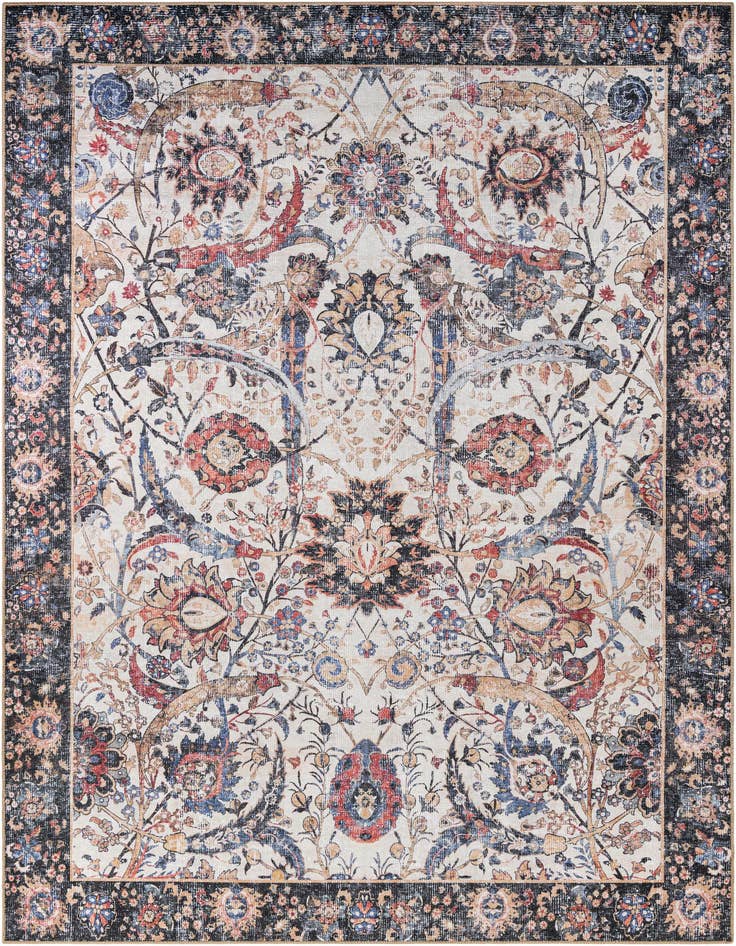 Detail image of 8' 4 x 12' Washable Timeless Rug